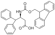 Structure of (S)-FMOC-GAMMA  GAMMA-DIPHENYL-BETA-HOMO