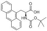 Structure of BOC-L-ANTHRYLALANINE