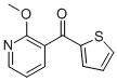 Structure of 2-METHOXY-3-THENOYLPYRIDINE