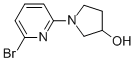 Structure of 2-BROMO-6-(3-HYDROXYPYRROLIDIN-1-YL)PYRIDINE