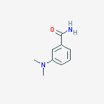 Structure of 3-(Dimethylamino)benzamide