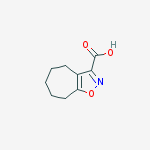 Structure of 5,6,7,8-Tetrahydro-4H-cyclohepta[d]isoxazole-3-carboxylic acid