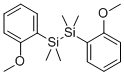 Structure of Bis(2-methoxyphenyl)-1,1,2,2-tetramethyldisilane, 95%