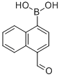 Structure of (4-FORMYL-1-NAPHTHALENE)BORONIC ACID