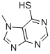Structure of 7-METHYL-6-MERCAPTOPURINE
