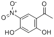Structure of 2 4-DIHYDROXY-5-NITROACETOPHENONE