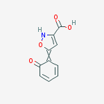Structure of 5-(2-hydroxyphenyl)-3-Isoxazolecarboxylic acid