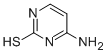 Structure of 4-AMINO-2-MERCAPTOPYRIMIDINE