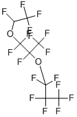 Structure of 2H-PERFLUORO-5-METHYL-3,6-DIOXANONANE