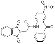 Structure of N-(2-Benzoyl-4-nitrophenyl)-1,3-dihydro-1,3-dioxo-2H-isoindole-2-acetamide
