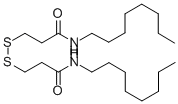 Structure of 3,3-Dithiobis(N-octylpropionamide)