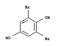 Structure of 2,6-DIBROMOHYDROQUINONE
