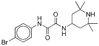 N-(4-溴苯基)-N'-(2,2,6,6-四甲基哌啶-4-基)草酰胺 的化学结构式