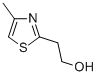 Structure of 2-Thiazoleethanol,  4-methyl-