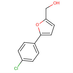 Structure of 2-Furanmethanol, 5-(4-chlorophenyl)-
