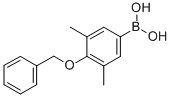 Structure of 4-Benzyloxy-3,5-dimethylphenylboronic acid