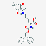 Structure of FMOC-D-LYS(DDE)-OH