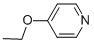 Structure of 4-ETHOXYPYRIDINE