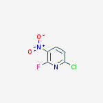 Structure of 6-Chloro-2-fluoro-3-nitropyridine