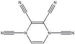 Structure of Pyrazine-2,3,5,6-tetracarbonitrile