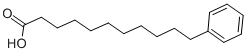 Structure of PHENYLUNDECANOIC ACID