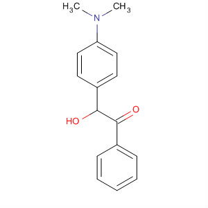 Structure of Ethanone, 2-[4-(dimethylamino)phenyl]-2-hydroxy-1-phenyl-