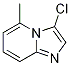 Structure of IMidazo[1,2-a]pyridine, 3-chloro-5-Methyl-