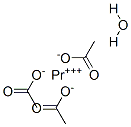 Structure of PRASEODYMIUM(III) ACETATE HYDRATE  99.9%