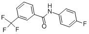 N-(4-氟苯)-3-(三氟甲基)苯甲酰胺,97%结构式