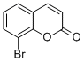 Structure of 8-BROMO-2H-1-BENZOPYRAN-2-ONE
