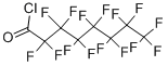 Structure of Pentadecafluorooctanoyl chloride