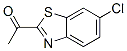 Ethanone,1-(6-chloro-2-benzothiazolyl)-结构式