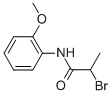 Structure of 2-BROMO-N-(2-METHOXYPHENYL)PROPANAMIDE
