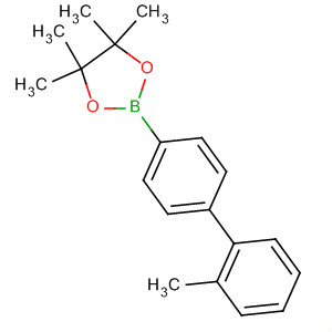 Structure of 1,3,2-Dioxaborolane,4,4,5,5-tetramethyl-2-(2'-methyl[1,1'-biphenyl]-4-yl)-