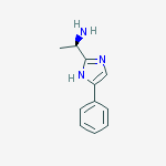 Structure of (R)-1-(4-Phenyl-1H-imidazol-2-yl)ethanamine