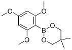Structure of 2-(2,4,6-trimethoxyphenyl)-5,5-dimethyl-1,3,2-dioxaborinane