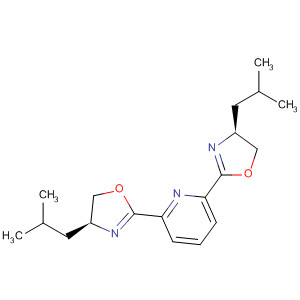 2,6-二[(4S)-4-苄基-2-噁唑啉基-2-基]吡啶结构式