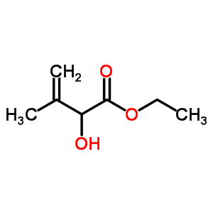 Structure of Ethyl 2-hydroxy-3-methylbut-3-enoate