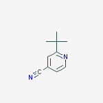 Structure of 2-tert-butyl-isonicotinonitrile