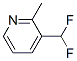 Structure of PYRIDINE,3-(DIFLUOROMETHYL)-2-METHYL-