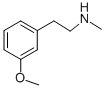 Chemical structure of [2-(3-METHOXY-PHENYL)-ETHYL]-METHYL-AMINE