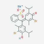 Sodium bromothymol blue结构式