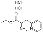 2-氨基-3-(吡啶-2-基)丙酸乙酯双盐酸盐结构式