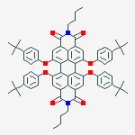 Chemical structure of Red fluorescence dye-b
