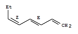 Structure of fucoserratene,(3E,5E)-1,3,5-octatriene,(E,Z)-1,3,5-octatriene