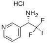 Structure of (S)-2,2,2-TRIFLUORO-1-PYRIDIN-3-YL-ETHYLAMINE HCL