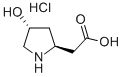 Structure of L-BETA-HOMOHYDROXYPROLINE HYDROCHLORIDE