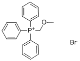 Structure of (METHOXYMETHYL)TRIPHENYLPHOSPHONIUM BROMIDE