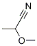 Structure of Propanenitrile, 2-methoxy-