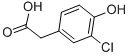 Structure of 3-Chloro-4-hydroxyphenylacetic acid
